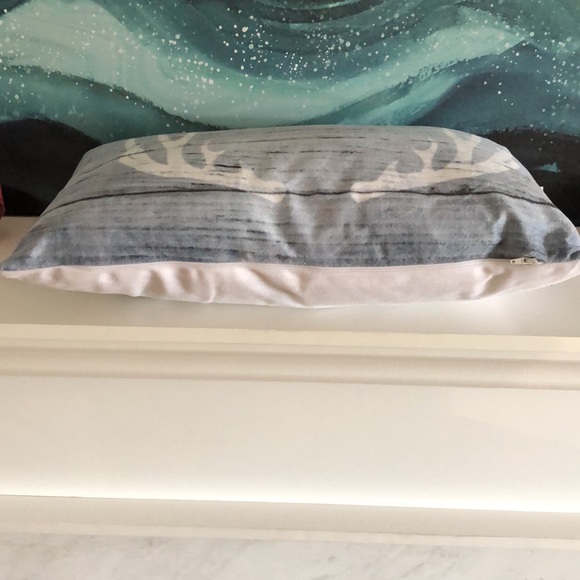 Deer Antler soft image lumbar decorative accent throw pillow cushion cover NWT - Picture 2 of 4